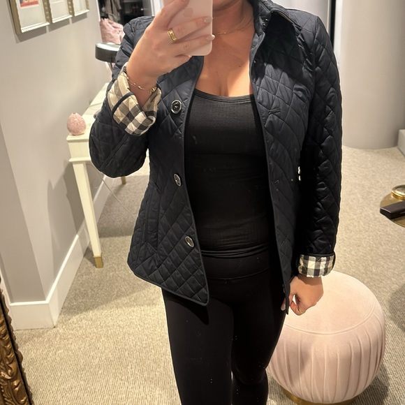 Burberry Brit Coat-Navy - Picture 3 of 7